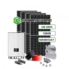 10KW نظام الطاقة الشمسية
