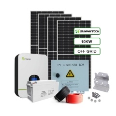 استخدام المنزل 10KW نظام الطاقة الشمسية
