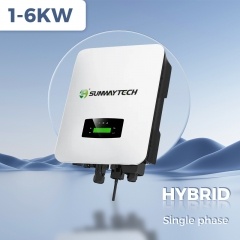 Sunway1-6kw عاكس الطاقة الشمسية الهجين أحادي الطور
