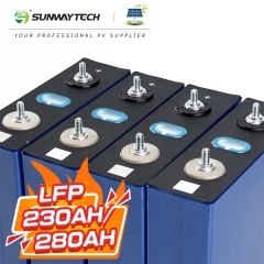 Sunway خلية بطارية الليثيوم الألواح الشمسية 3.2V 230ah 280ah خلايا بطارية قابلة للشحن